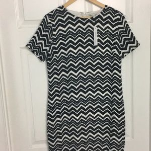Black and white dress